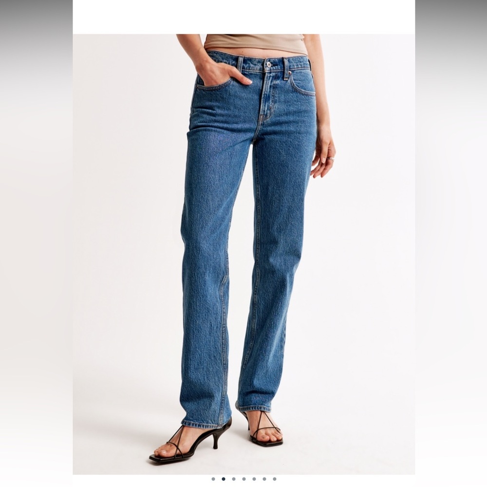 Abercrombie Curve Love The 90s Straight